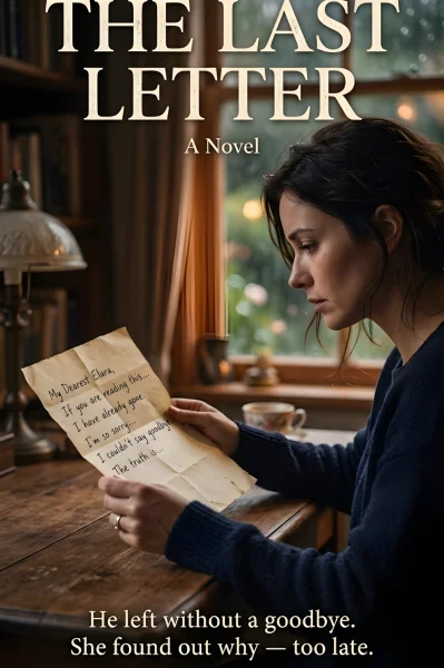 THE LAST LETTER A Novel He left without a goodbye. She found out why — too late.